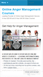 Mobile Screenshot of certifiedonlineangermanagementcourses.com